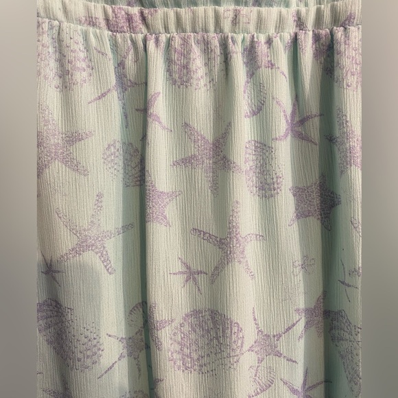 D-Signed  Mermaid Under the Sea Dress size L (24/16) kids dress / small adult - Picture 3 of 5